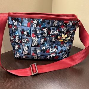 Harvey’s Mickey & Minnie Disney In Love Couture Seatbelt Bag